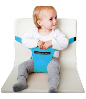 تبدیل صندلی پارچه ای فیروزه ای Minimonkey Minichair