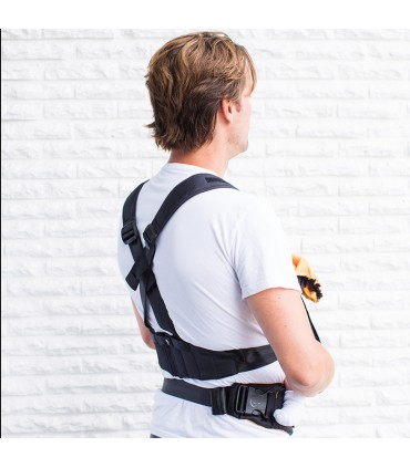 آغوشی کودک داینامیک رنگ دودی خاکستری Minimonkey Dynamic Baby Carrier