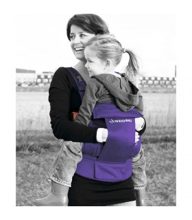 آغوشی کودک داینامیک پارچه نخي رنگ ارغوانی Minimonkey Dynamic Cotton Baby Carrier