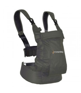 آغوشی کودک داینامیک پارچه نخي رنگ خاکستری Minimonkey Dynamic Cotton Baby Carrier