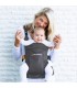 آغوشی کودک داینامیک پارچه نخي رنگ خاکستری Minimonkey Dynamic Cotton Baby Carrier