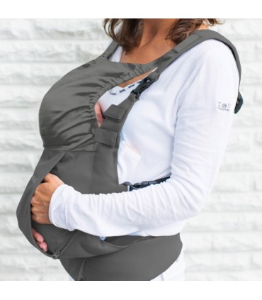 آغوشی کودک داینامیک پارچه نخي رنگ خاکستری Minimonkey Dynamic Cotton Baby Carrier