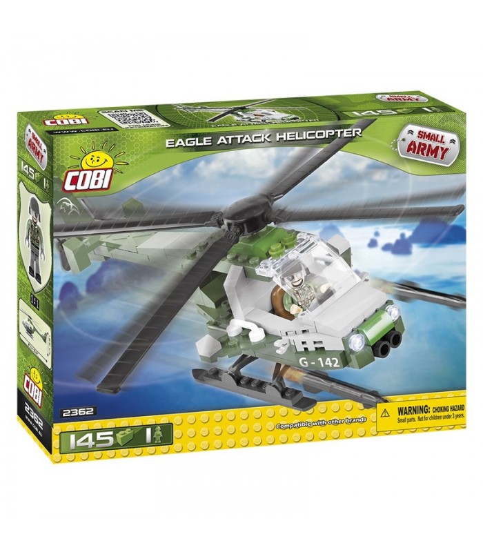 اسباب بازی ساختنی مدل ارتش کوچک- هلیکوپتر Cobi Small Army Eagle Attack Helicopter
