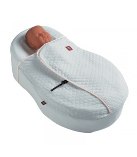 روکش دورپیچ خنک تشک Cocoonababy رنگ آبی Red Castle Cocoonacover Powder Blue