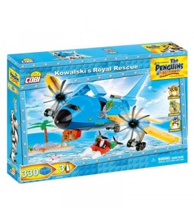 اسباب بازی ساختنی مدل پنگوئن ها- فرار کوالسکی Cobi Penguins Kowalski's Royal Rescue