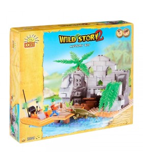 اسباب بازی ساختنی مدل وایلد استوری- خلیج رمزآلود Cobi WildStory Mystery Bay