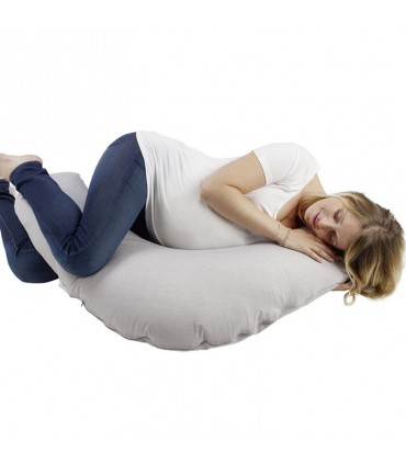 بالش بارداری و شیردهی رنگ کتانی Red Castle Big Flopsy Flax Linen