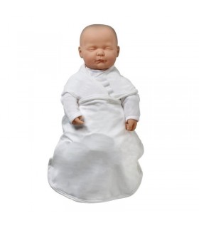 قنداق نوزاد رنگ سفید Red Castle Swaddle Blanket White