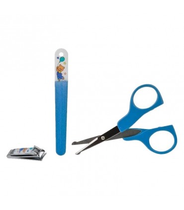 Nuby قيچي و ناخن گير با سوهان