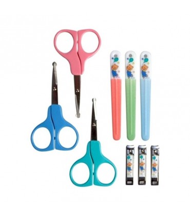 Nuby قيچي و ناخن گير با سوهان