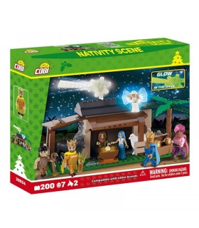 اسباب بازی ساختنی کوبی مدل ولادت مسیح Cobi Nativity Scene- Nativity Scene