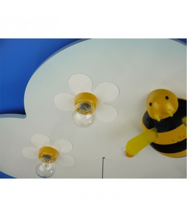 چراغ سقفی Niermann Ceiling Light Wolke XXL Star Bee