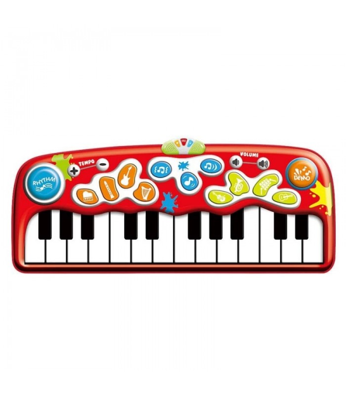 پیانو فرشی وین فان قرمز 24 کلید Winfun Piano Mat