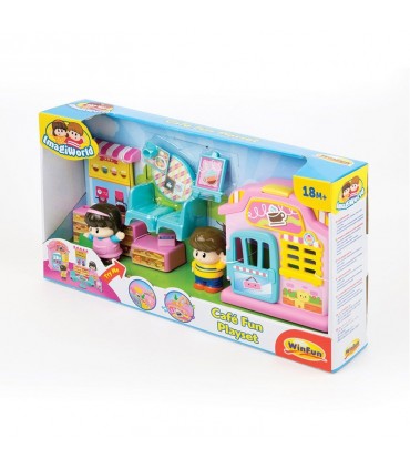 ست اسباب بازی کافه موزیکال وین فان Winfun Cafe Entertaining Set