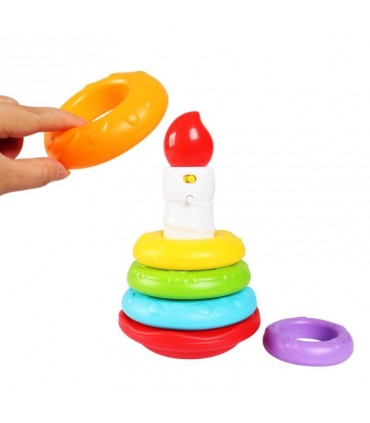 پازل حلقه ای وین فان Winfun Wobble Cake Stacker