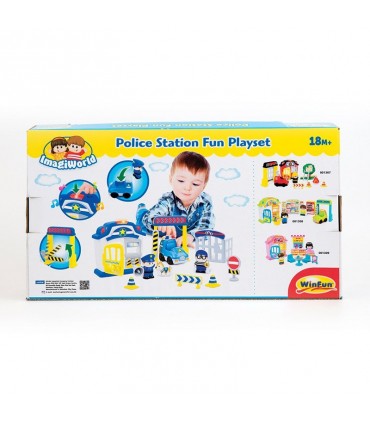 ست اسباب بازی ایستگاه پلیس وین فان Winfun Police Station Fun Playset