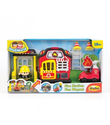 ست اسباب بازی ایستگاه آتشنشانی وین فان Winfun Fire Station Fun Playset