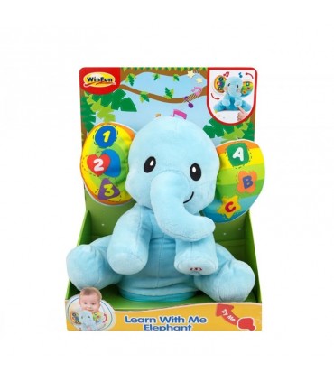 اسباب بازی فیل پولیشی موریکال وین فان Winfun Learn With Me Elephant