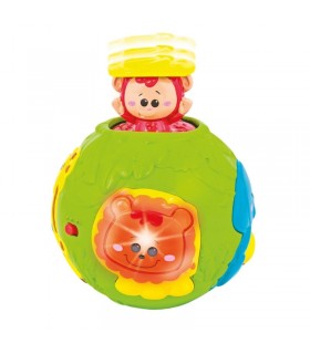 اسباب بازی توپ جنگل موزیکال وین فان Winfun Roll 'N Pop Jungle Activity Ball
