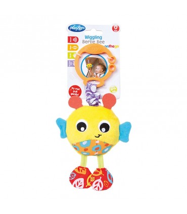 عروسک آویز ویبره دار زنبور پلی گرو Playgro Wiggling Bertie Bee