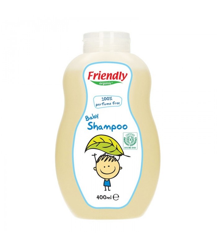 شامپو ارگانیک بدون رایحه 400 میل فرندلی ارگانیگ Freiendly Organic Baby Shampoo