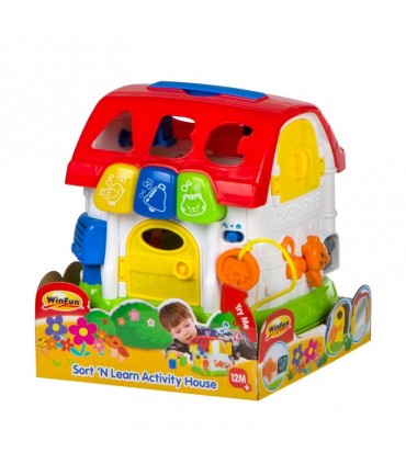 اسباب بازی کلبه آموزشی موزیکال وین فان Winfun Sort 'N Learn Activity House