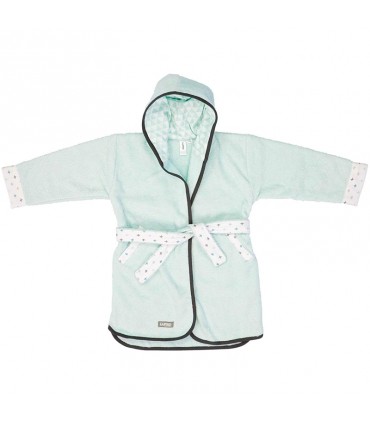 حوله تن پوش کودک لوما سبز آبی Luma Bathrobe