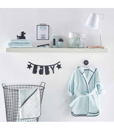 حوله تن پوش کودک لوما سبز آبی Luma Bathrobe