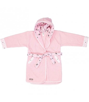 حوله تن پوش کودک لوما صورتی Luma Bathrobe
