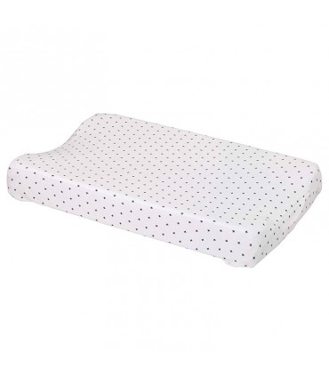 روکش تشک تعویض پوشک لوما سفید طرحدار Luma Changing Pad Cover