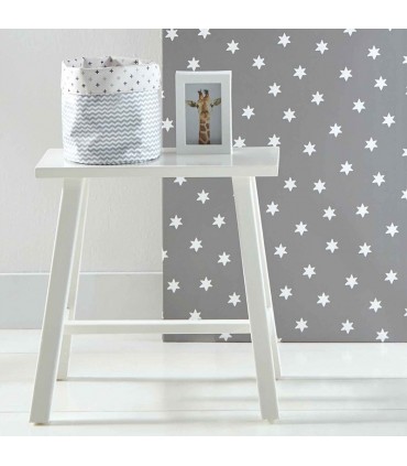 سبد وسایل بهداشتي نوزاد لوما سفید طرحدار Luma Nursery Basket