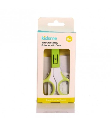 قیچی با درپوش کودک کیدزمی Kidsme Safety Soft Grip Scissors with Cover