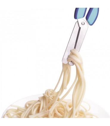 قیچی سه کاره غذا کیدزمی آبی Kidsme 3-in-1 Food Scissors