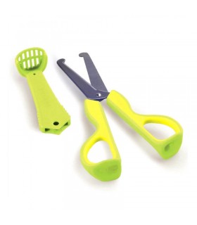 قیچی سه کاره غذا کیدزمی سبز Kidsme 3-in-1 Food Scissors