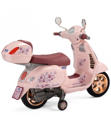 موتور وسپا پگ پرگو صورتی Peg-Perego Vespa Mon Amour