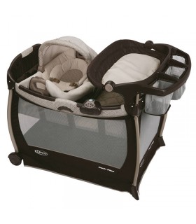 تخت و پارک با جایگاه تعویض گراکو Graco Pack 'n Play Playard with Cuddle Cove Elite Paris