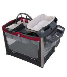 پارک با تخت سفری و جایگاه تعویض گراکو Graco Pack 'n Play Playard Smart Stations Presley