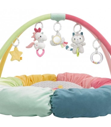 تشک بازيسه بعدی بیبی فن طرح اسب تک شاخ و گربه BabyFehn 3-D Activity Nest Aiko & Yuki