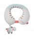 بالشت دور گردنی با آویز جغجغه ای بیبی فن طرح اسب آبی BabyFehn Neck Support Hippo