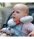 بالشت دور گردنی با آویز جغجغه ای بیبی فن طرح اسب آبی BabyFehn Neck Support Hippo