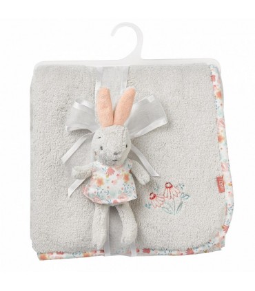 پتو دورپیچ بیبی فن طرح خرگوش BabyFehn Cuddleblanket Hare