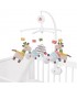 آويز تخت موزيکال بیبی فن طرح زرافه و اسب آبی BabyFehn Mobile Musical Loopy & Lotta