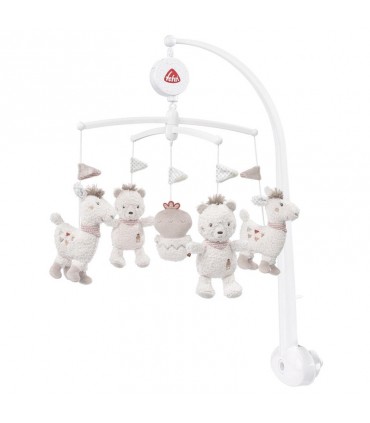 آويز تخت موزيکال بیبی فن طرح لاما BabyFehn Mobile Musical Peru