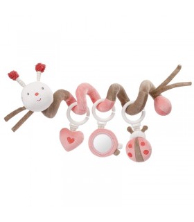 آويز مارپیچ کالسکه و تخت بیبی فن طرح زنبور BabyFehn Activity Spiral Bee