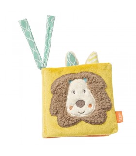 آویز کالسکه کتابچه بیبی فن طرح شیر BabyFehn Soft Book Lion