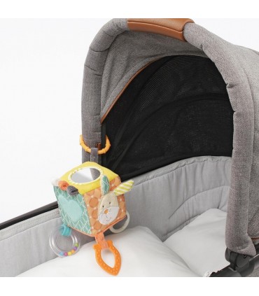 آویز کالسکه مکعب بیبی فن BabyFehn Activity Cube Funky Friends