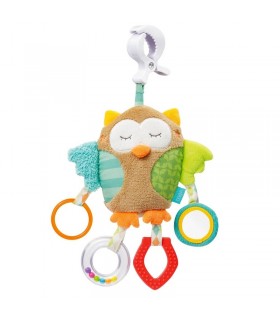 آویز کالسکه بیبی فن طرح جغد BabyFehn Activity Owl with Clamp