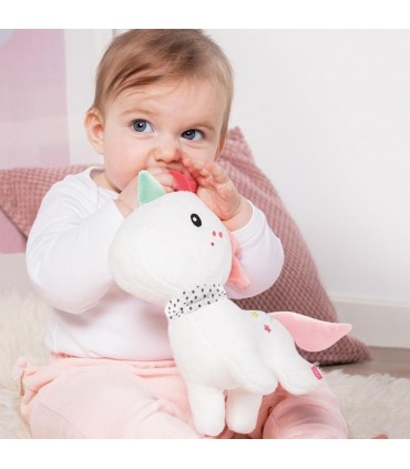 عروسک اسب تک شاخ بیبی فن BabyFehn Cuddly Toy Unicorn XL