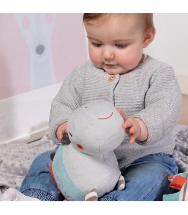 عروسک اسب آبی بیبی فن BabyFehn Cuddly Toy Hippo XL
