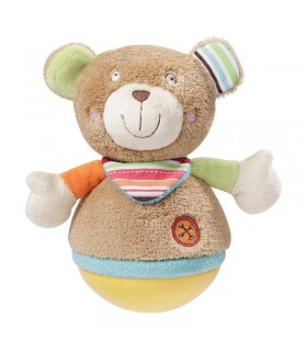 جغجغه تعادلی بیبی فن طرح خرس BabyFehn Roly Poly Bear